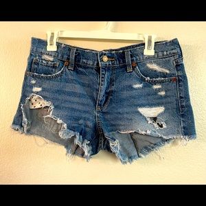 Lucky Brand Cut Off Denim Shorts